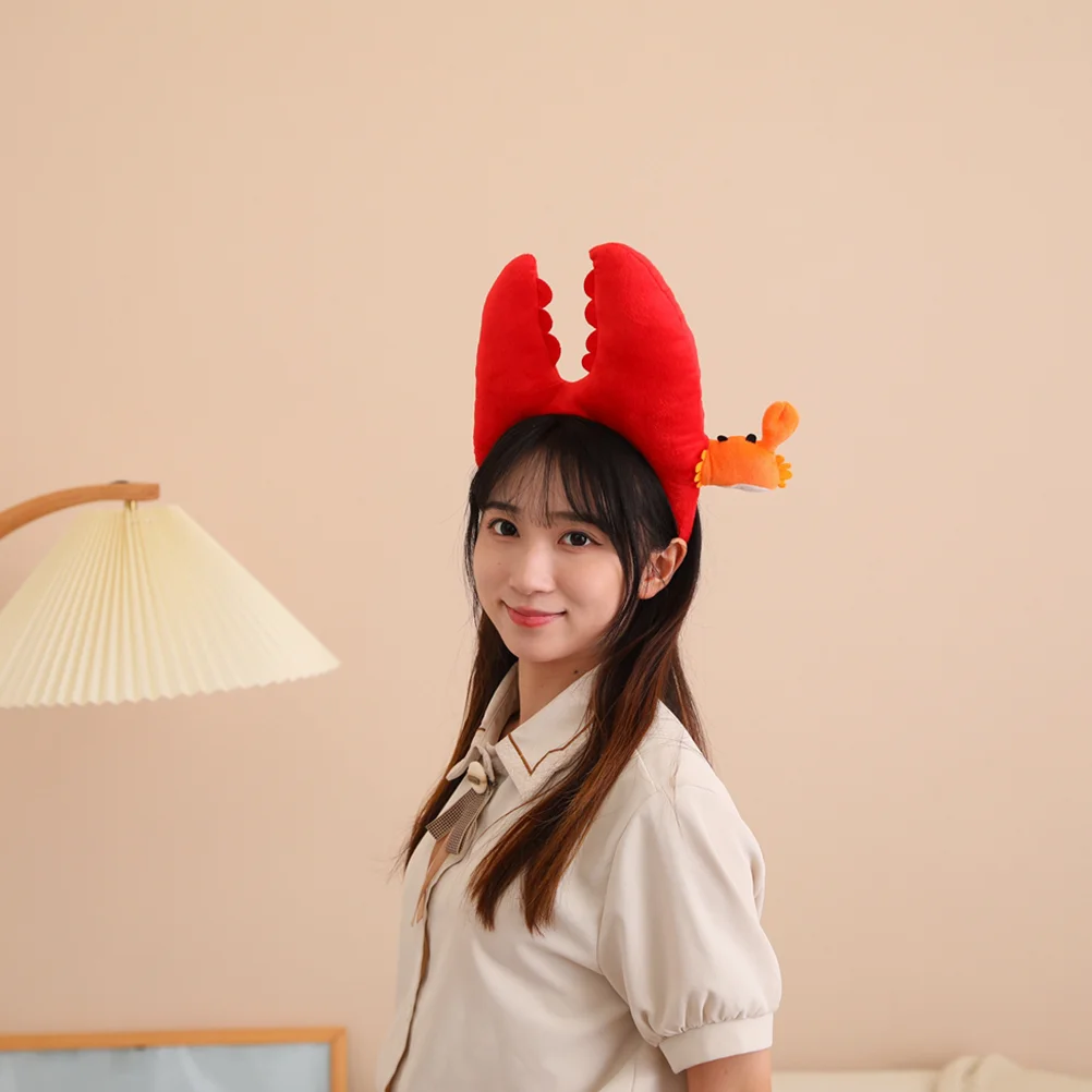 

Women Hair Band Ladies Headband Cosplay Tie Womens Headbands Girl Crab Accessory