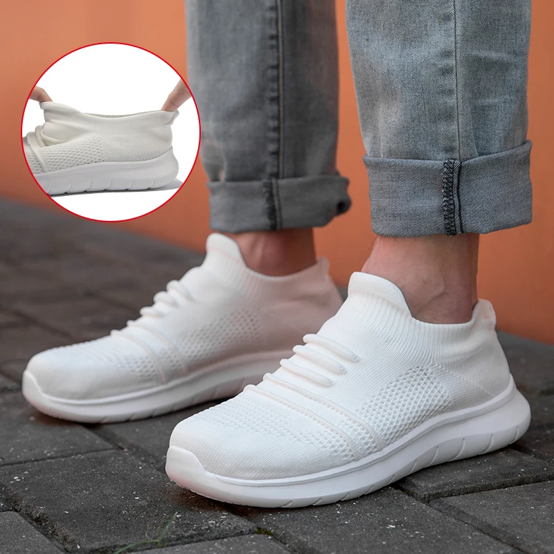 Men Running Shoes Comfortable Sport Shoes Men Trend Lightweight Walking Shoes Men Sneakers Breathable Big Size 49 50 Zapatillas