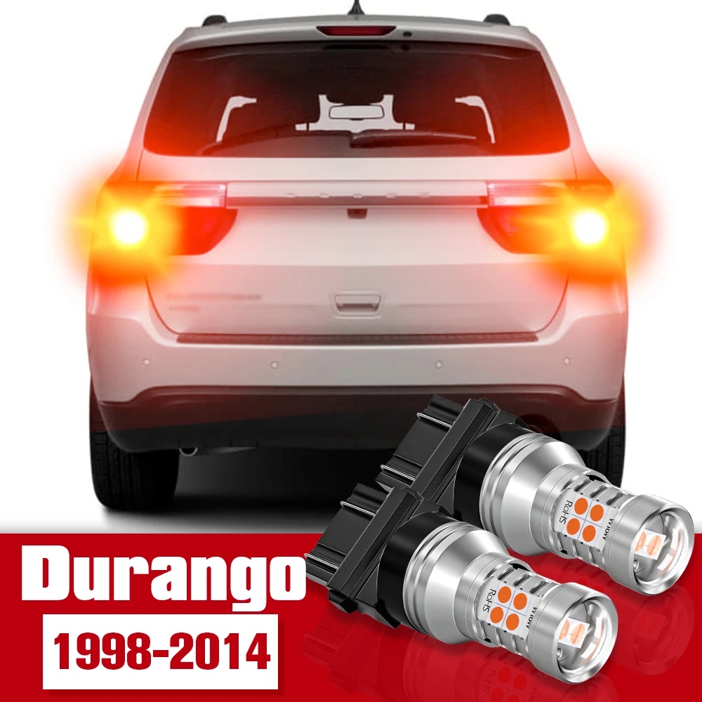2x Brake Light Accessories LED Bulb Lamp For Dodge Durango 1998-2014 2002 2003 2004 2005 2006 2007 2008 2009 2010 2011 2012 2013