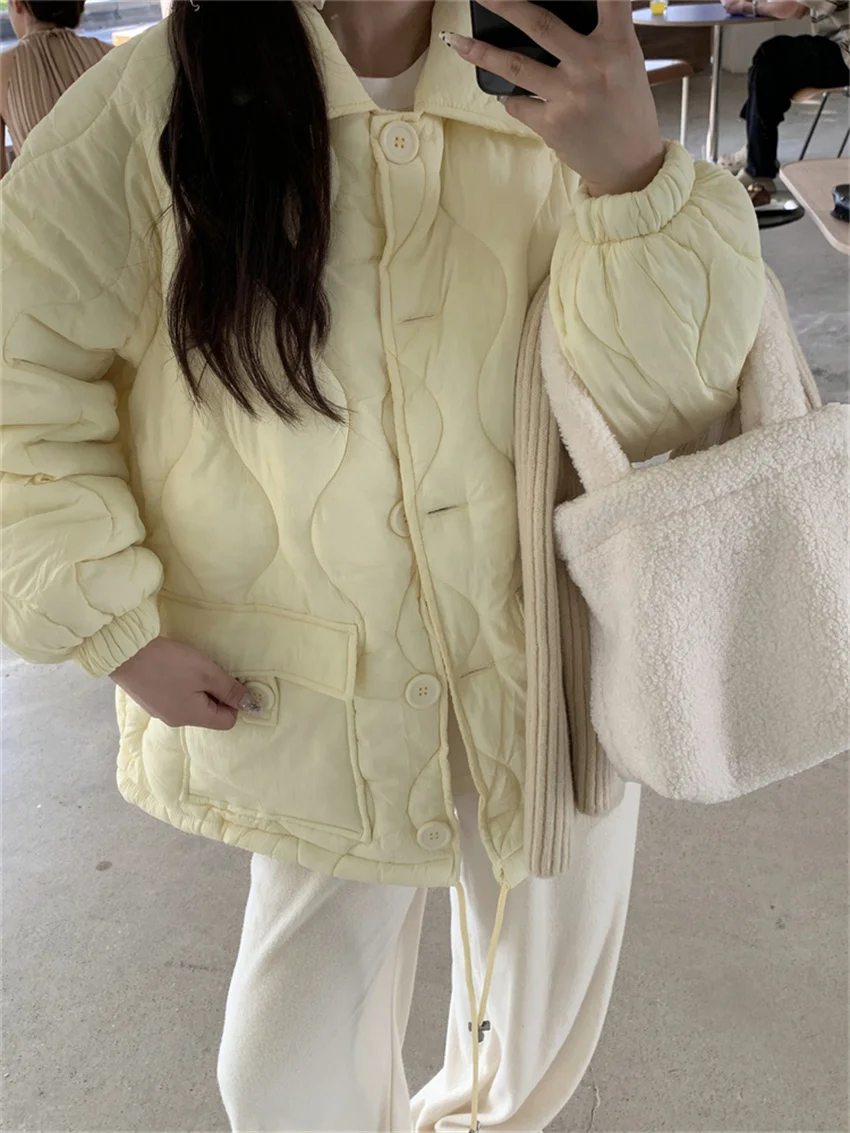 PLAMTEE шикарные хлопковые куртки новые милые повседневные женские парки с