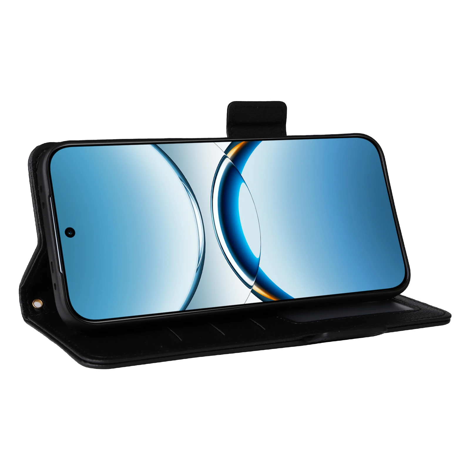 Чехол-кошелек с слотом для карт Oppo Find X8 Pro магнитная кнопка откидная кожаная