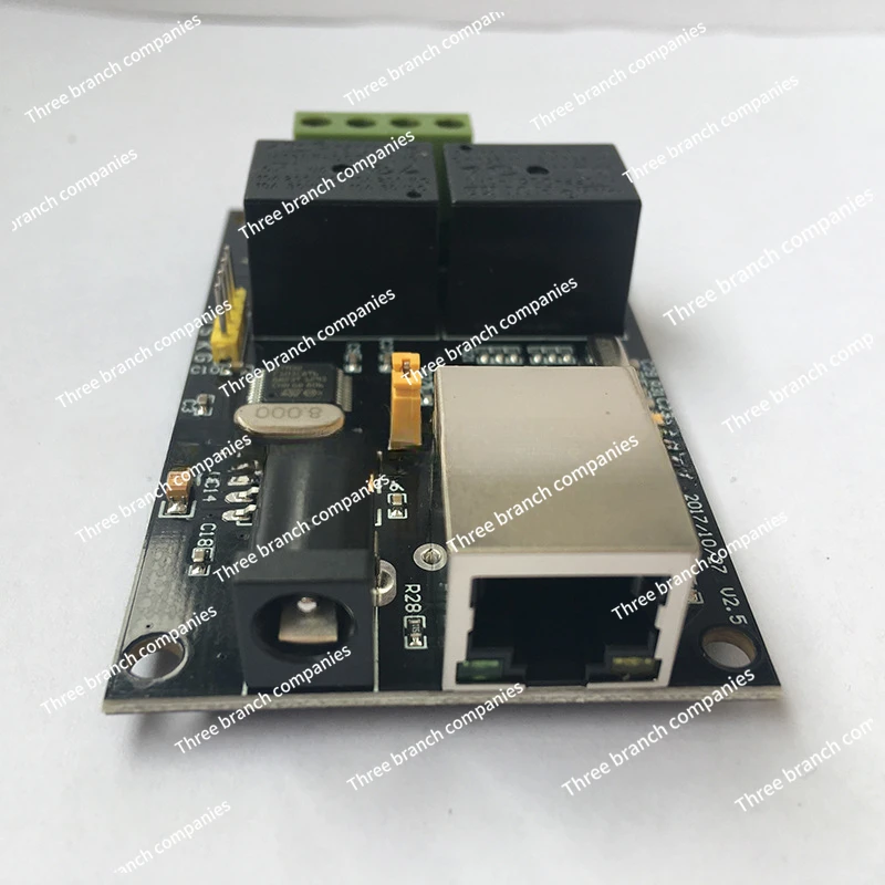 2-канальный сетевой релейный контроллер Ethernet TCP/IP дистанционное управление