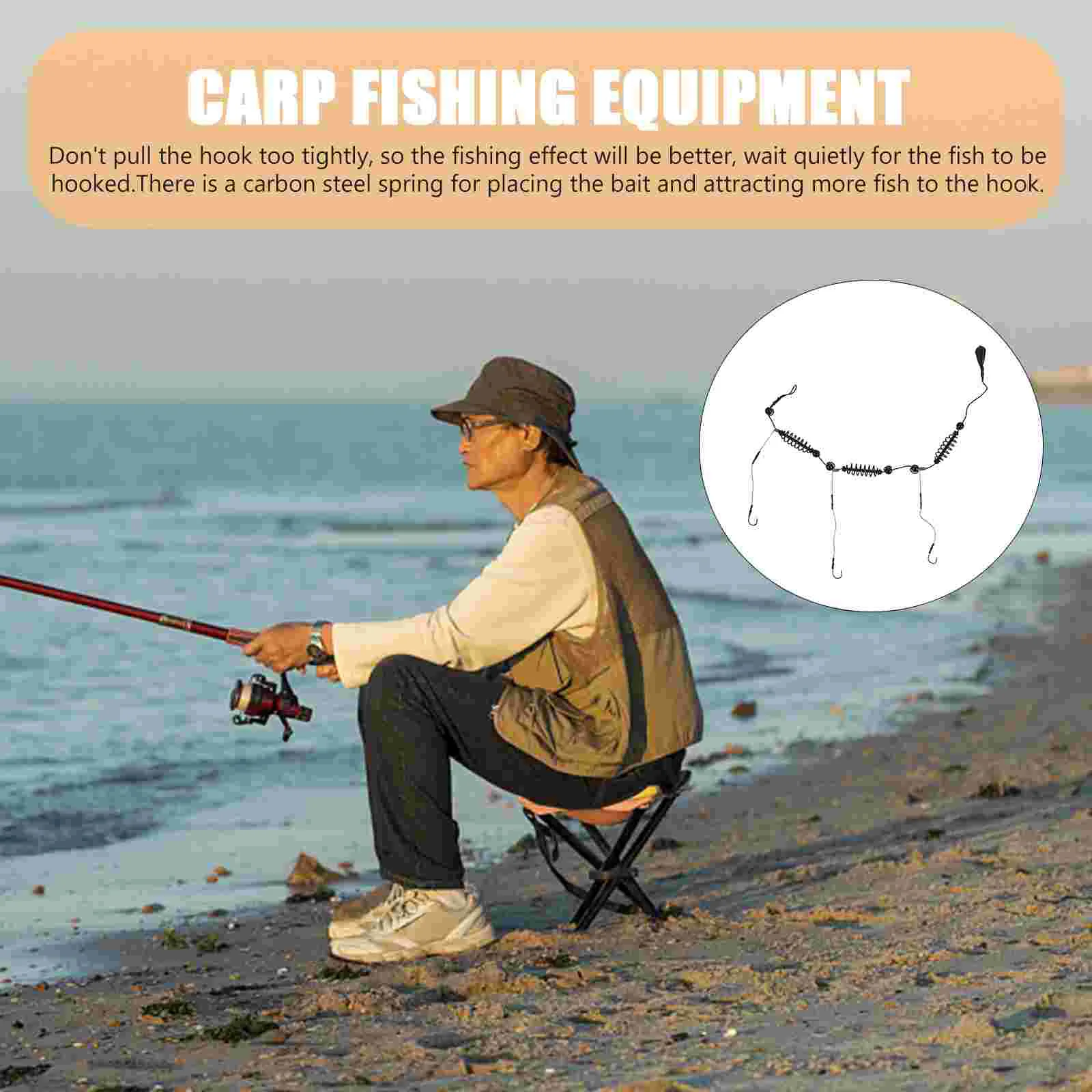 3 шт. рыболовная приманка крючок кормушка снасти приманки для карпа инструмент