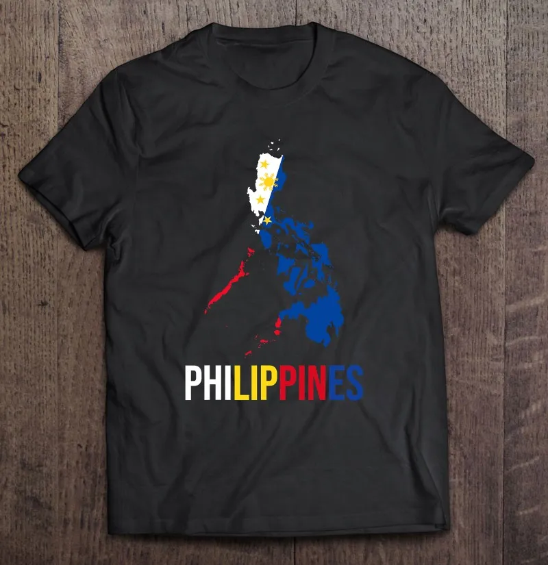 

Филиппинский флаг Pinoy Pinay Филиппинский флаг футболка для мужчин Мужская рубашка блузка Топ Мужская одежда Мужская футболка