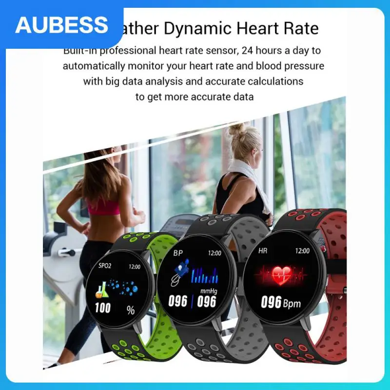 

Smart Bracelet Heart Rate Ip67 Exercise Pedometer Round Screen Waterproof Sports Bracelet New Smartwatch 4.0 1.3 Inch