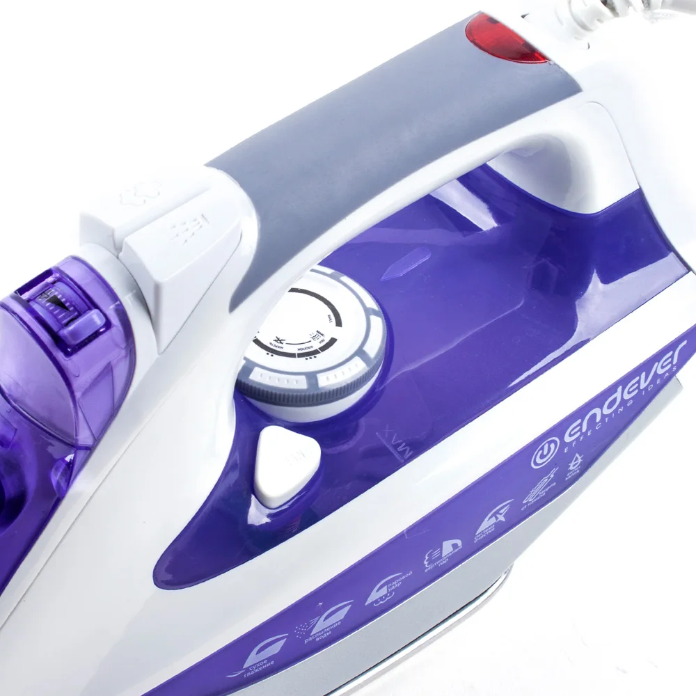Утюг Endever SkySteam 715 (Мощность 2600 Вт резервуар для воды 0.4 л вертикальное отпаривание