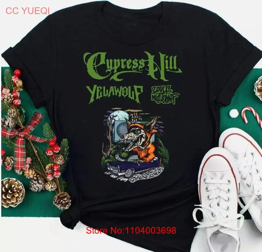Yelawolf с ципресской хиллой футболка коротким рукавом черная унисекс _
