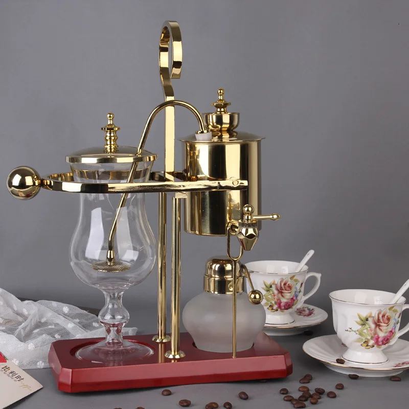 

Belgium Luxury Royal Family Balance Syphon Coffee Maker With Siphon Brewer