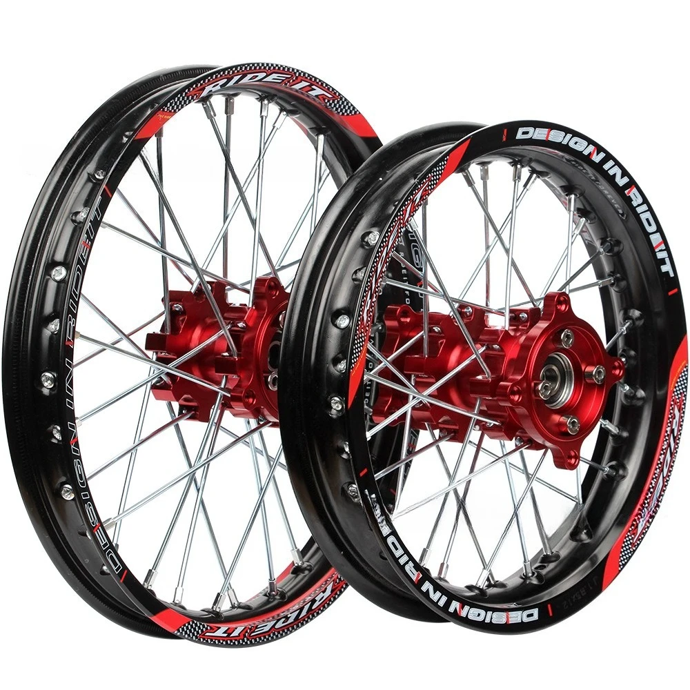

Аксессуары для внедорожных мотоциклов CRF BBR Small High Race 12, 14, 17-дюймовый передний и задний обод колеса с ЧПУ в сборе