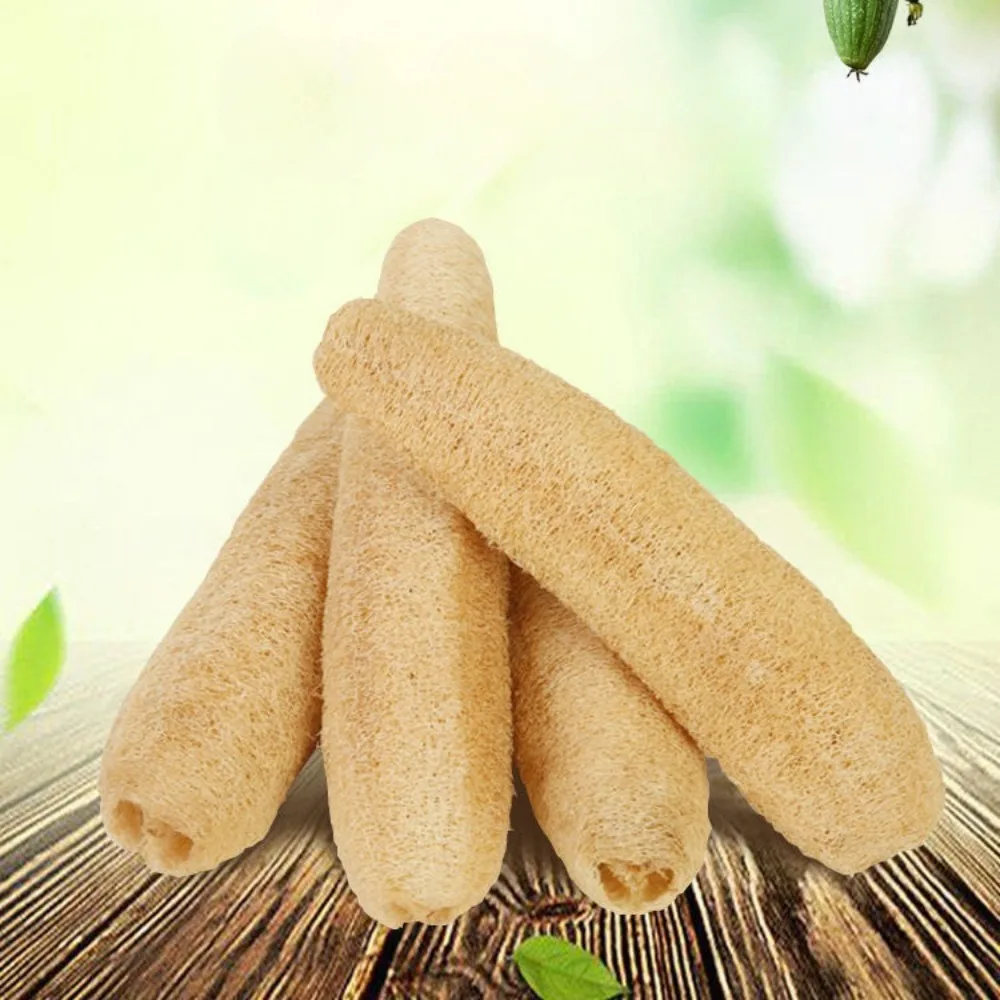 1 шт. губка-скребок из люфы