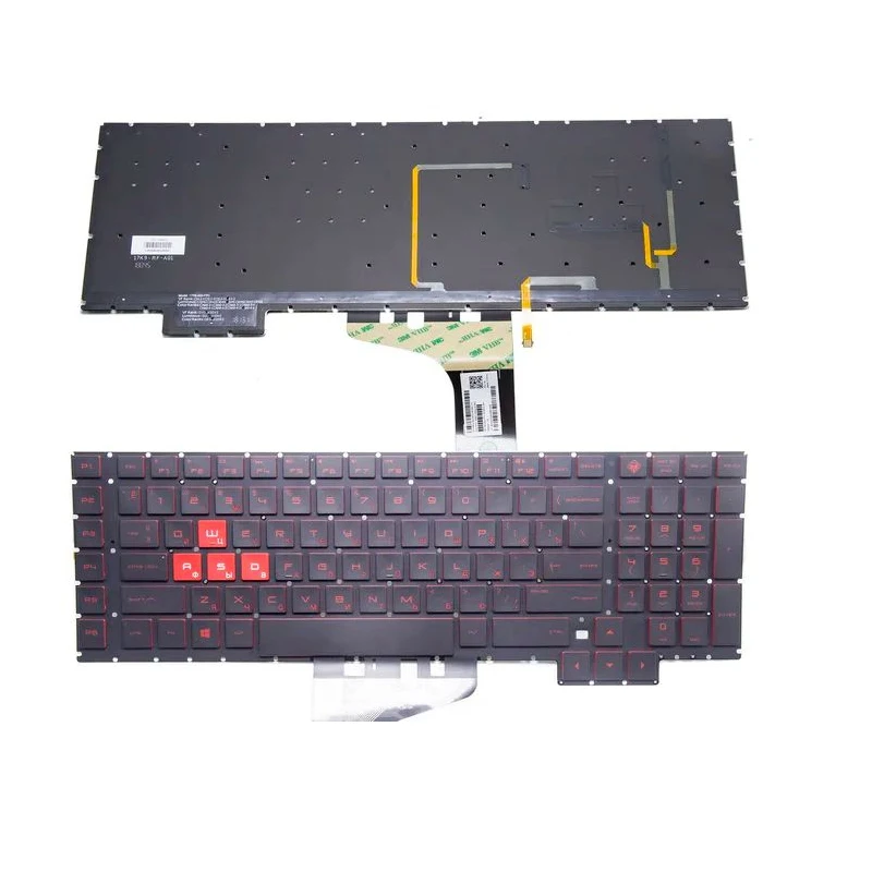 XIN-Russian-US Клавиатура для ноутбука с подсветкой HP Omen 17-an 17-an00 17-an013tx 17-an014tx 17-AN000 031TX 016NG