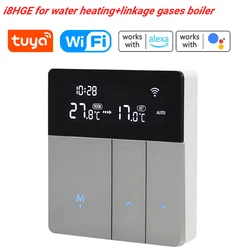 Tuya WiFi Intelligent Temperature Controller Thermostat Backlight Home Away APP/Voice Control Compatible with Alexa Google Home enlarge