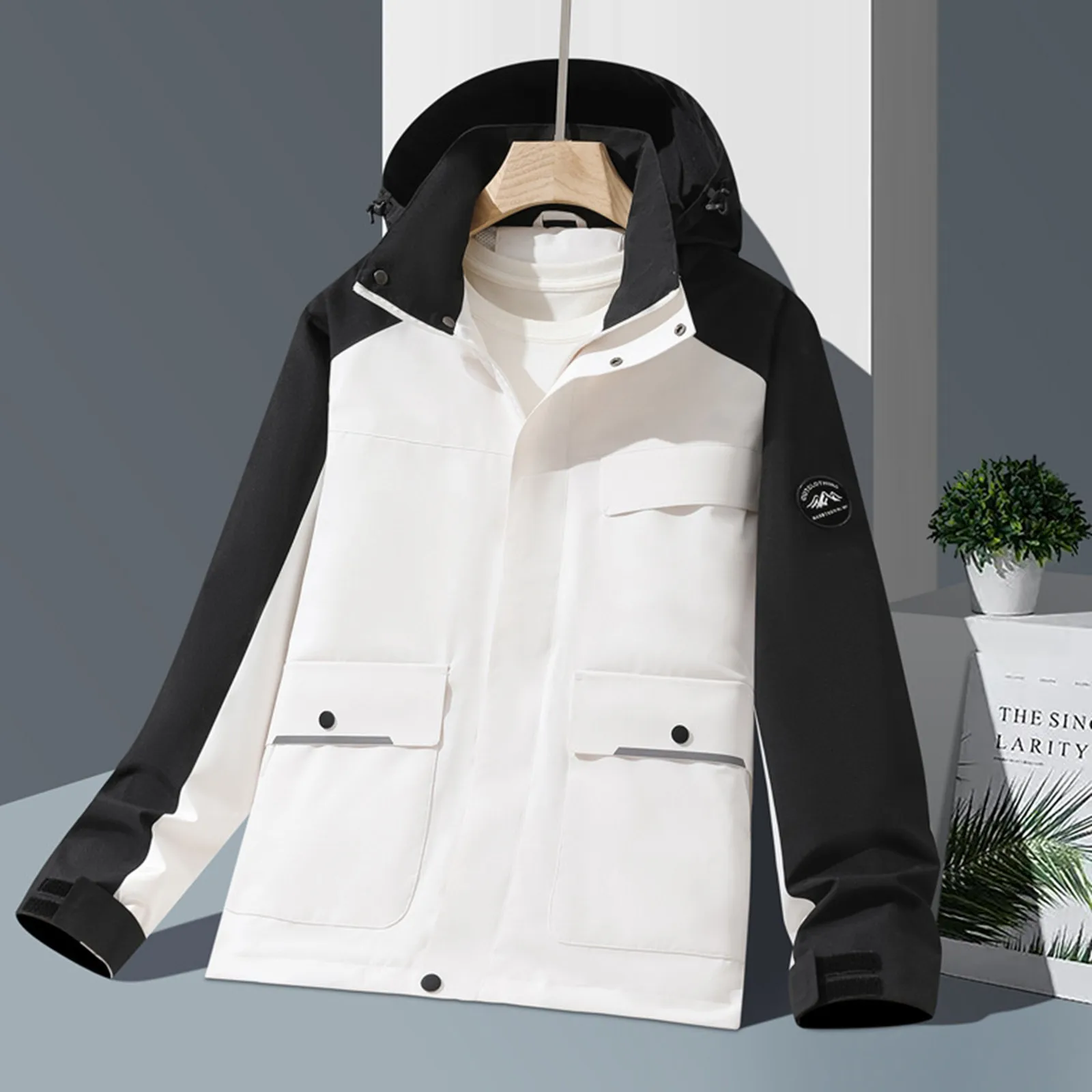 Мужская ветрозащитная Повседневная куртка для спорта на открытом воздухе