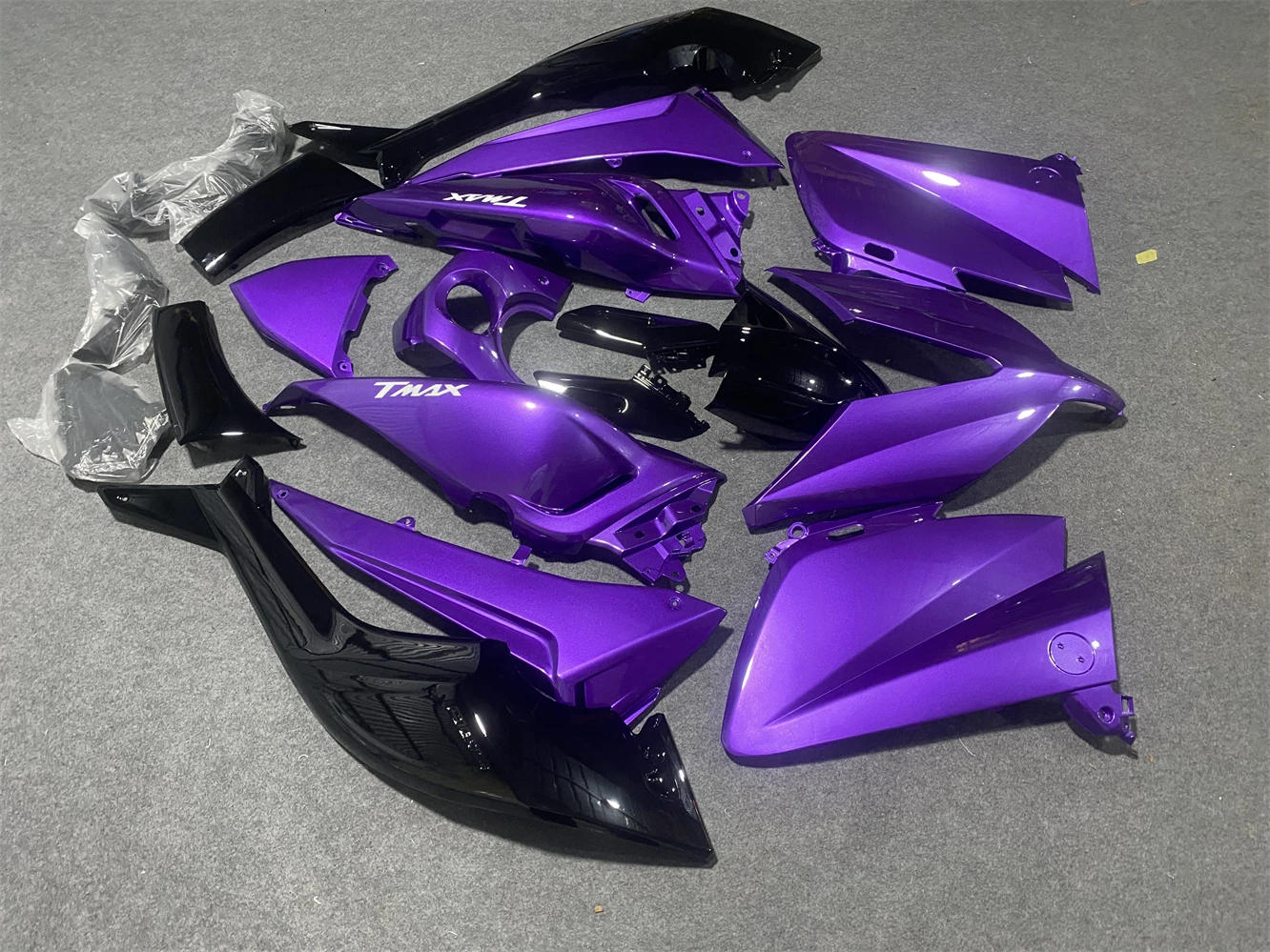 Матовый черный комплект обтекателей для Yamaha TMAX530 T-MAX 530 2015 2016 литьевые Обтекатели