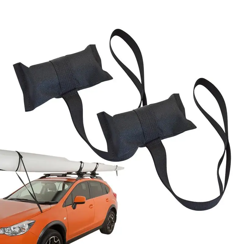 Straps Roof Rack Tie Downs Cargo Strap Oxford Cloth Easy Disassembly Double Hook And For Car Fixed Kayak Fixed