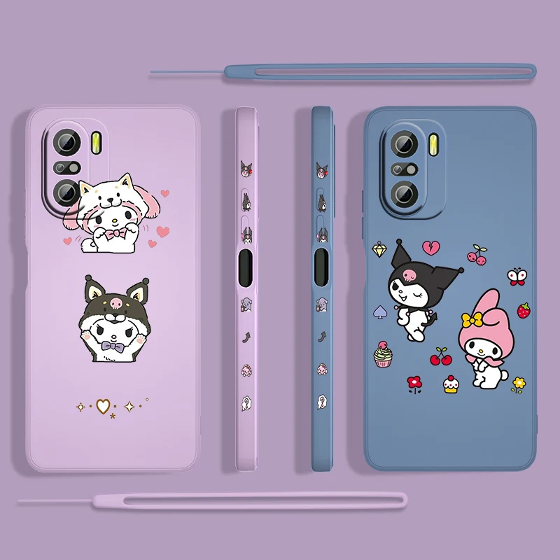 Мультяшная девушка Sanrio любовь для Xiaomi Redmi K50 Gaming 10X 9 9A 9T 9AT 8 8A 7 6A 5A 4X Pro 4G