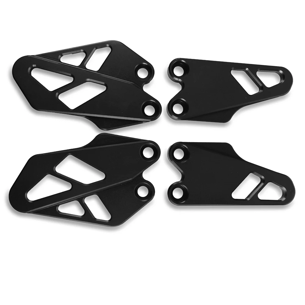 

Motorcycle Accessories ALUMINUM Front Rear Foot Peg Heel Protective Cover Brake Cylinder Guard FOR 125 250 390 2017 2018 2019