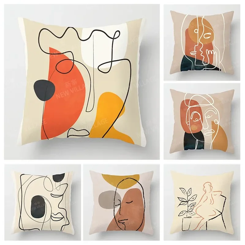 Скандинавское осеннее украшение для дома наволочка дивана бархатный