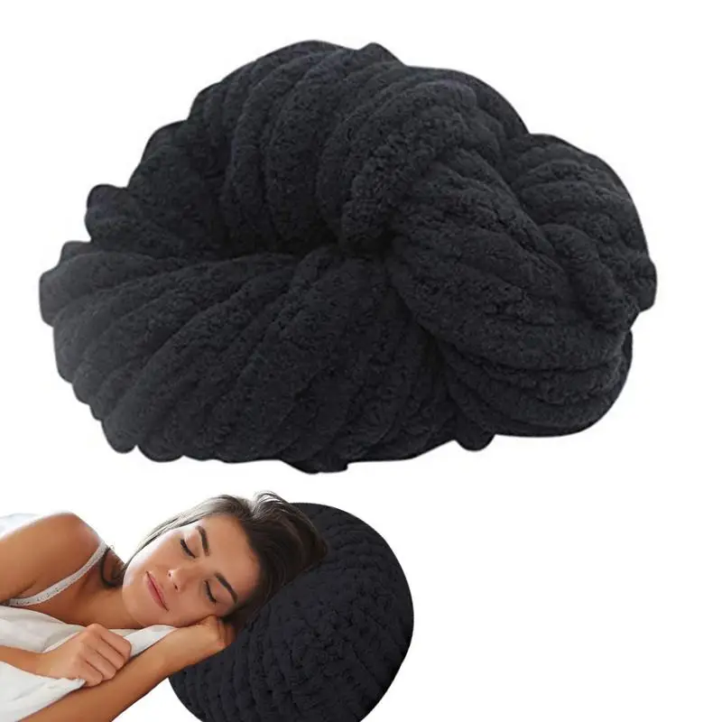 

Blanket Yarn For Crocheting Soft Weaving Thread DIY Chenille Wool For Hand Knitting Blankets Super Soft Big Blanket Yarn