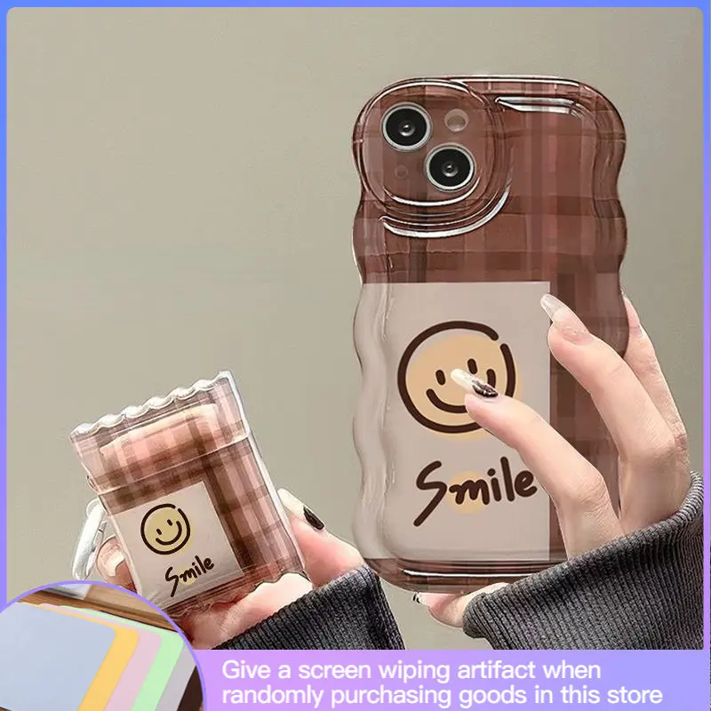 

Smile Personality Phone Case Suitable for IPhone14 13promax 11Promax 12Promax Xr Xs 13pro Simple and Stylish Soft Phone Case