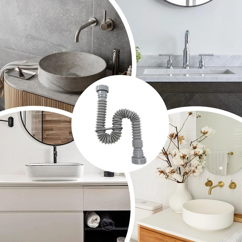 2 шт. мусорная труба для кухонной раковины переливная мойки износостойкий