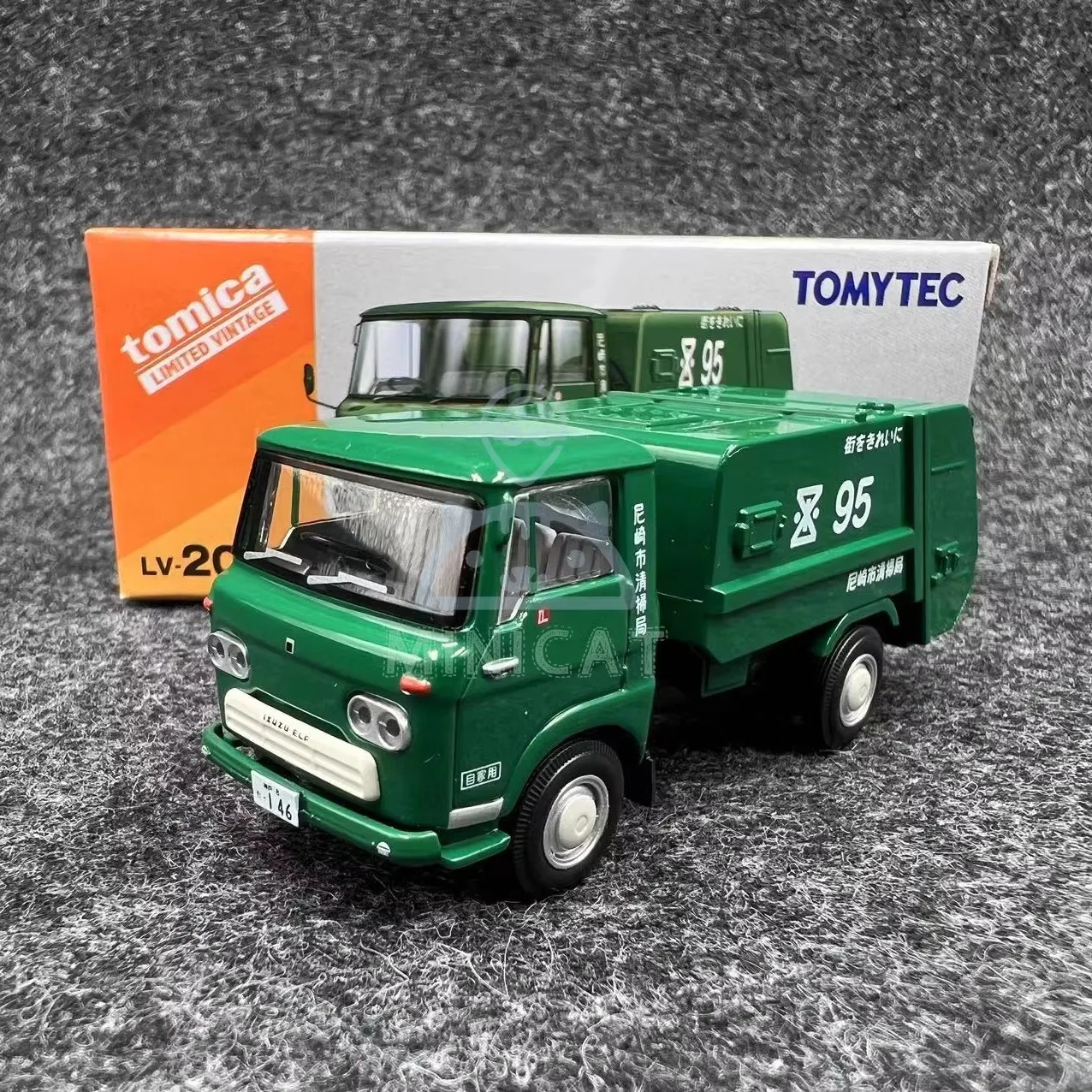 TAKARA TOMY TOMICA 1:64 TLV LV-208a Isuzu Elf Nitaki City подметальные свитера миниатюрная модель