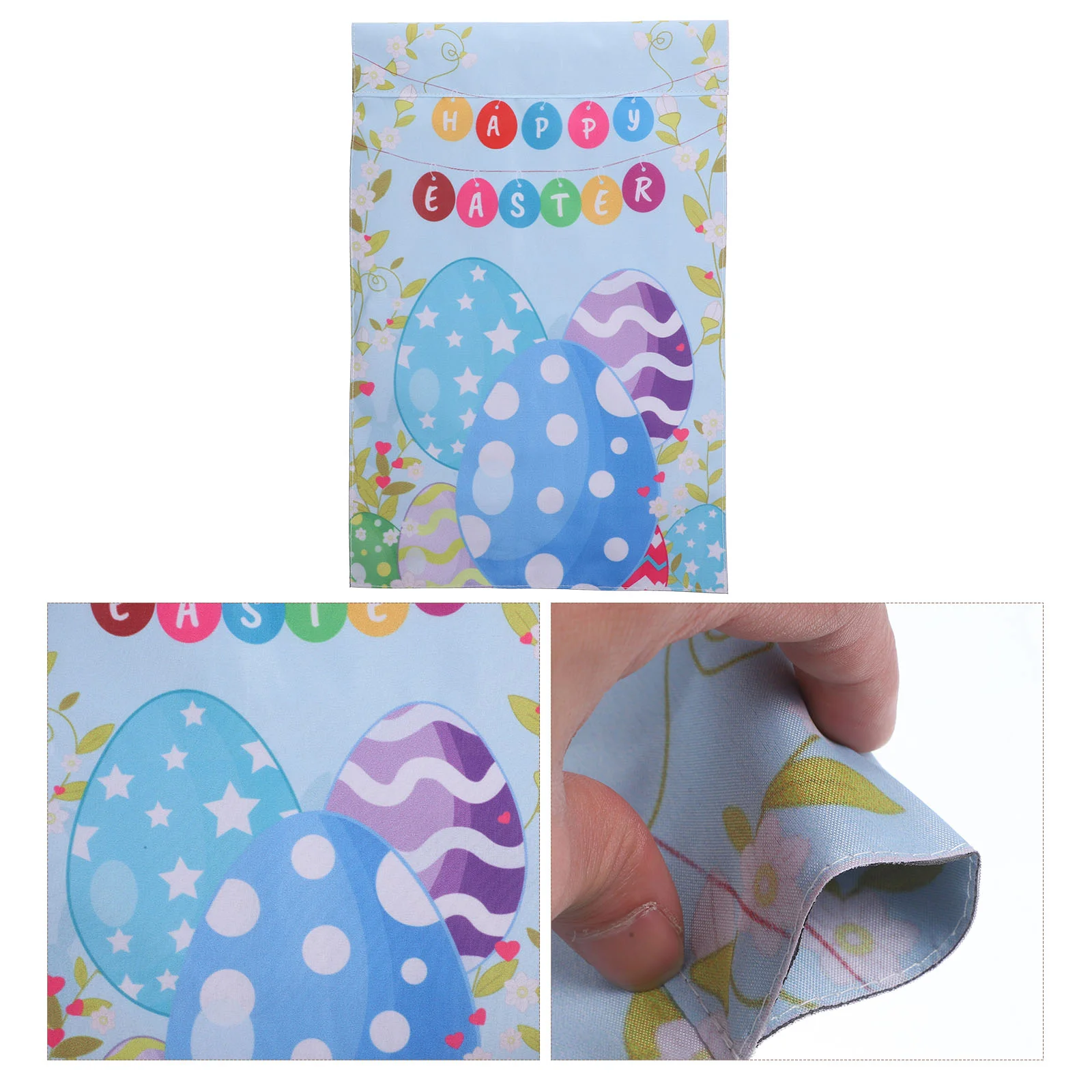 

Flag Garden Easter Spring Yard Happy Flags Outdoor Decoration Outside Burlap Decorations Seasonal Decor Welcome Farmhouse