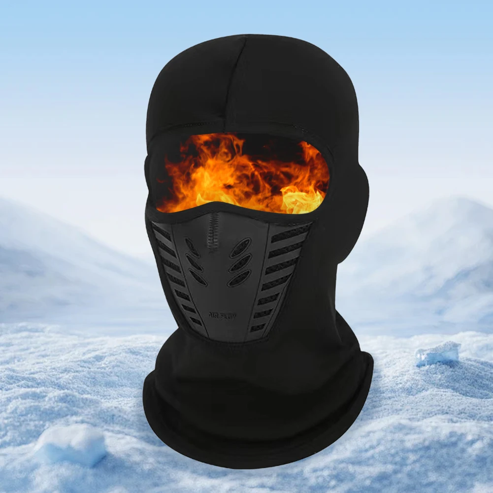Флисовая Балаклава ветрозащитная зимняя маска для лица грелка шеи и мужчин