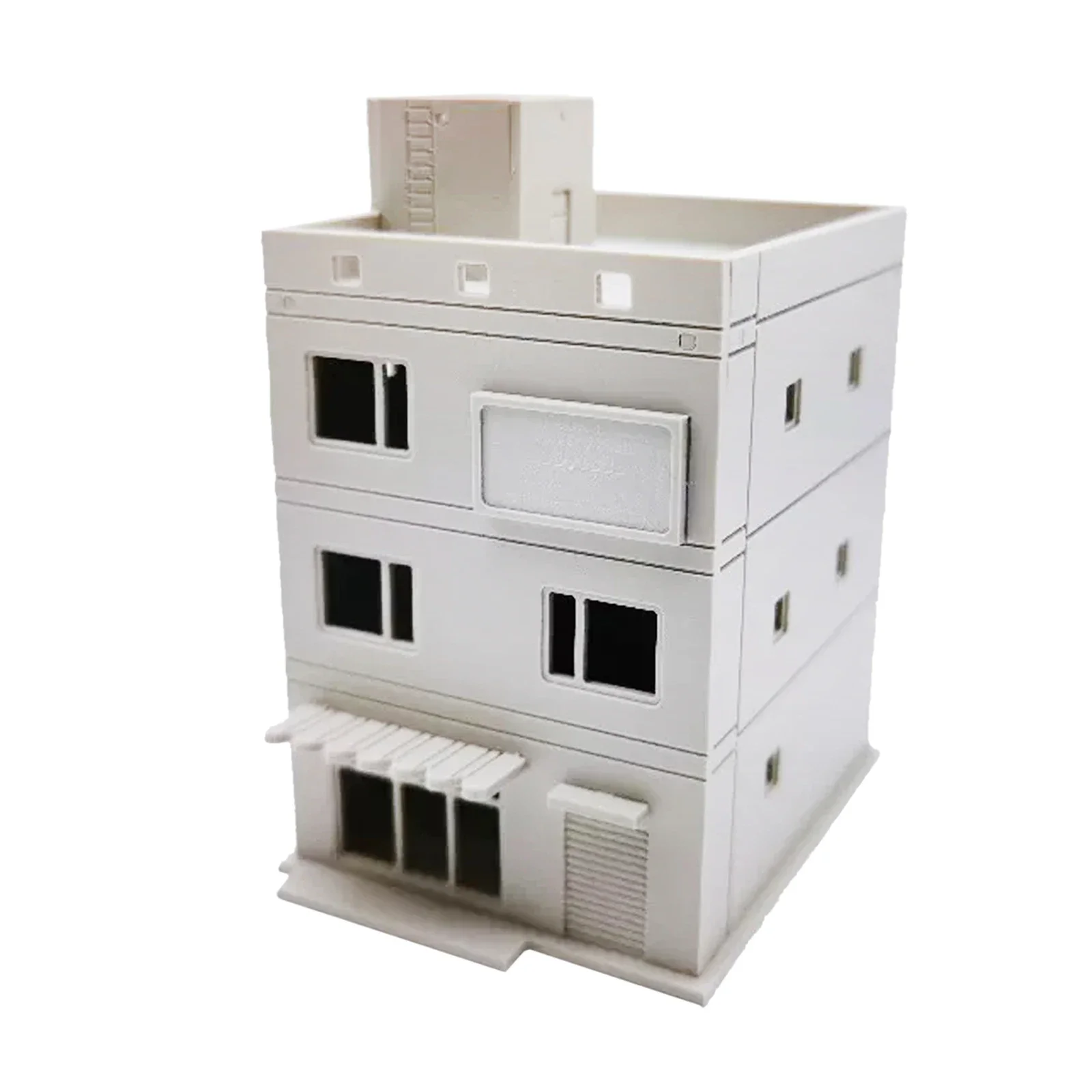 1:64 строительный поезд макет железной дороги модель дома японская архитектура