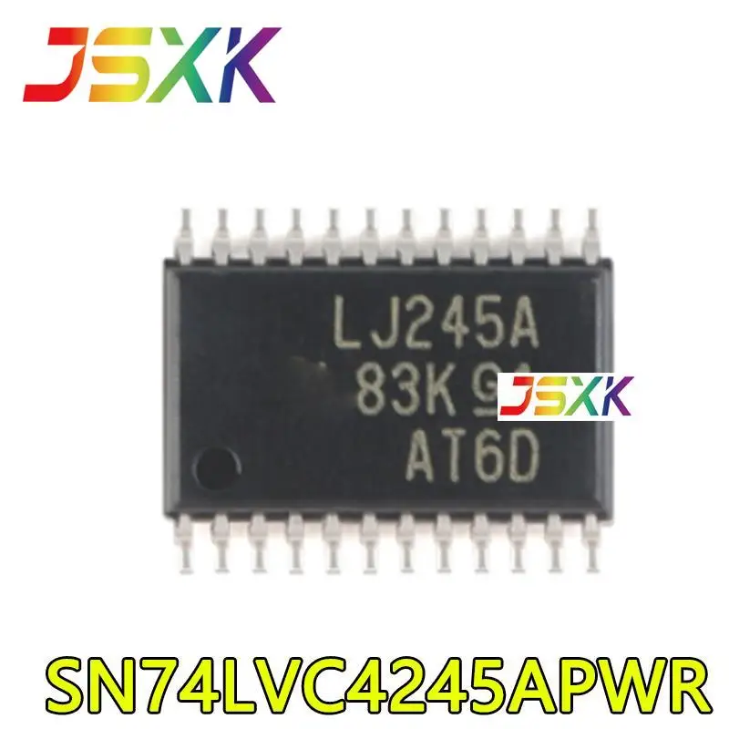 

【10-5PCS】New original SN74LVC4245APWR TSSOP-24 tri-state output eight-way bus transceiver chip