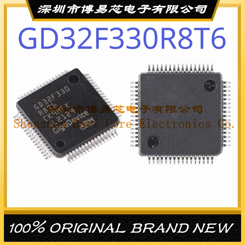 GD32F330R8T6 Упаковка -64 ARM Cortex-M4 84 МГц Флэш-память: 64 КБ ОЗУ: 16 Новый оригинальный