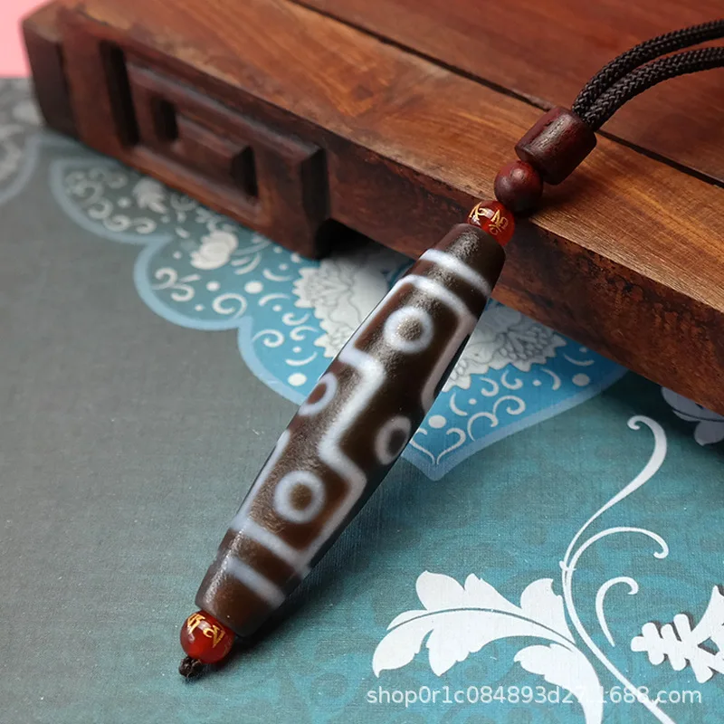 Тибетская Мина данэн в том же стиле двухглазное женское и мужское ожерелье с