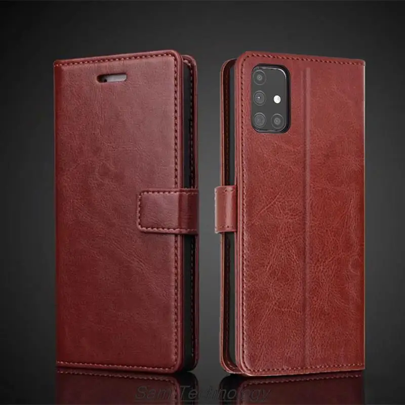 Чехол-книжка из искусственной кожи для Samsung Galaxy M31s M317F