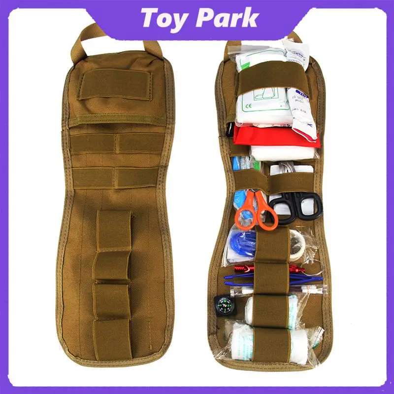 

Tear Resistant Outdoor Handbag Strong Multi Purpose Health Care Bag Practical Waterproof Vehicle First Aid Kit Double Zippers