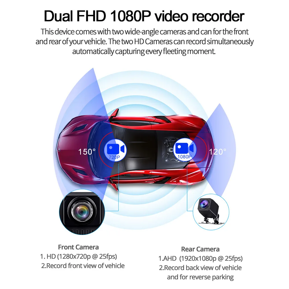 

Видеорегистратор Автомобильный регистратор 4G Adas