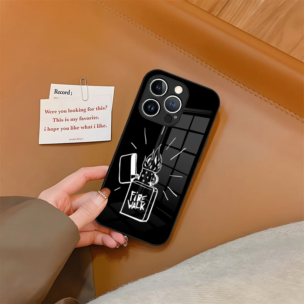 Защитный чехол из закаленного стекла для iPhone 15 13 14 12 11 Pro XS Max Plus Mini X XR 8 7 6s SE2020