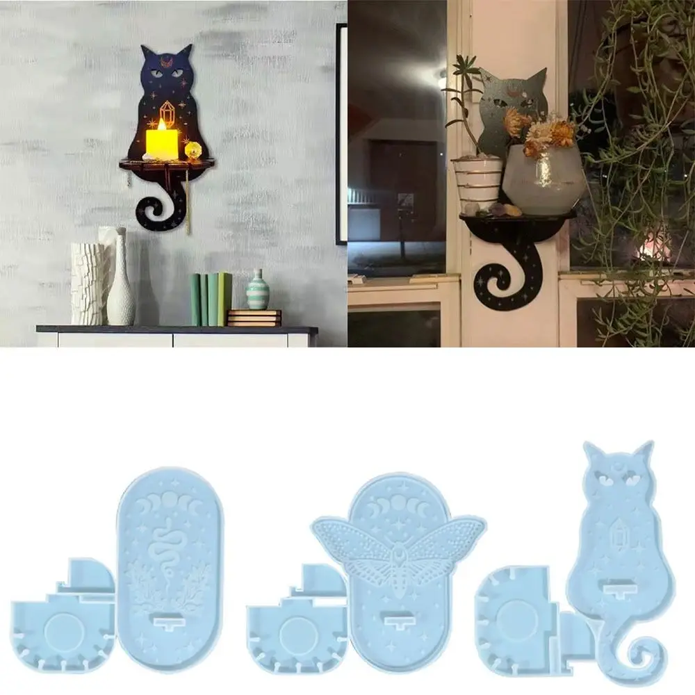 Silicone Mold Diy Gypsum Cement Mold Candle Mold Craft Art Handmade Tools Home Decoration