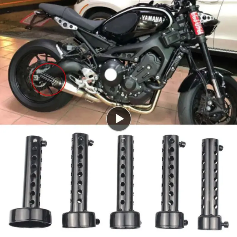 

Various Caliber Length Motorcycle Exhaust Muffler Universal Exhaust Pipe Muffler Durable Adjustable Muffler Plug