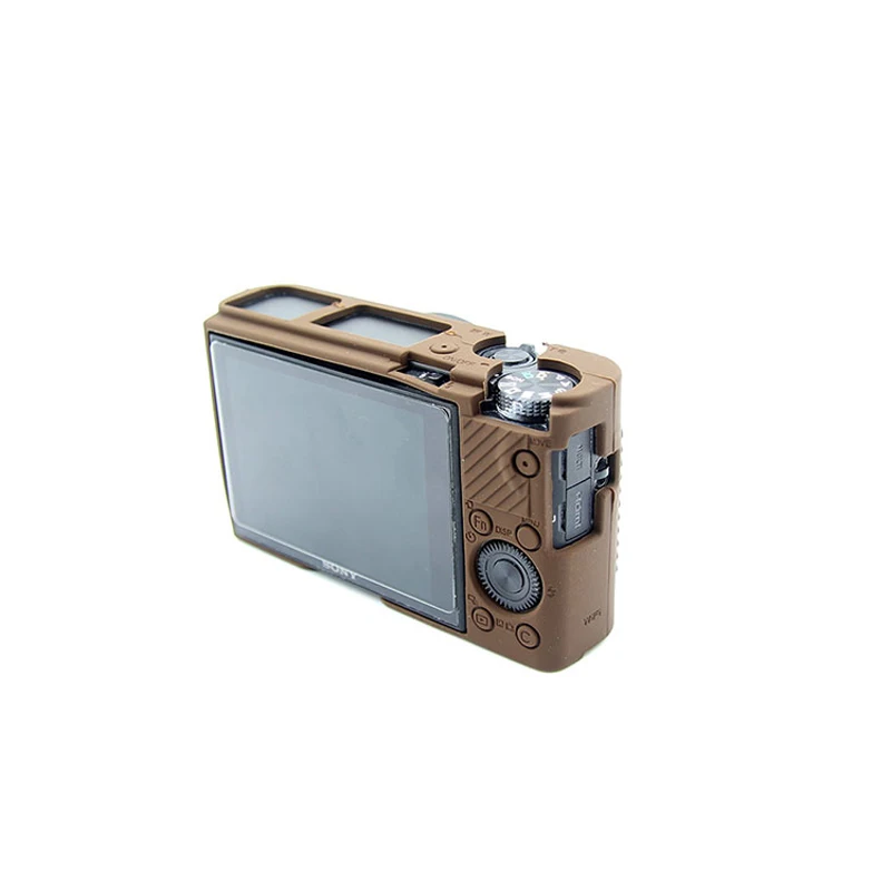 Силиконовая задняя крышка для Фотоаппарата Sony кожа брони III RX100 IV V VI VII