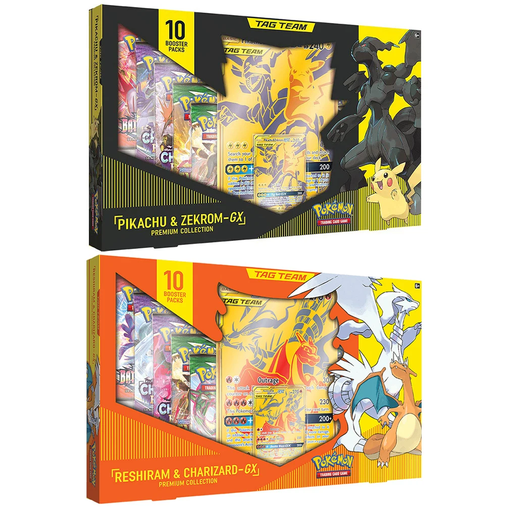 

Takara Tomy подлинный Покемон PTCG Американская версия английская карта Огненный Дракон белый дракон черный дракон Пикачу Золотая карта