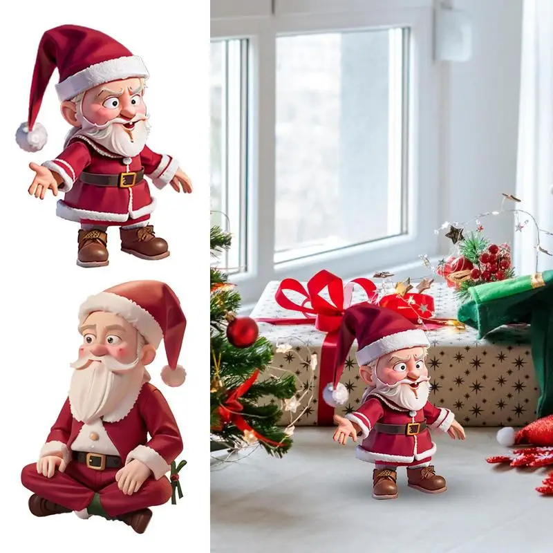 

Christmas Standing Santa Climbing Beads Electric Climb Up and Down Climbing Santa Christmas Party Favors For Outdoor Indoor