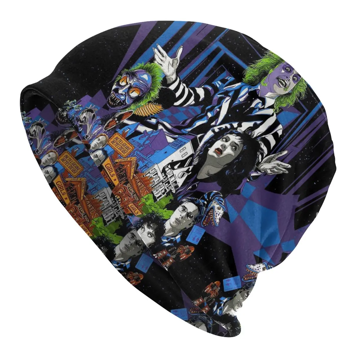 Шапка-бини унисекс из фильма ужасы для мужчин и женщин | Аксессуары одежды