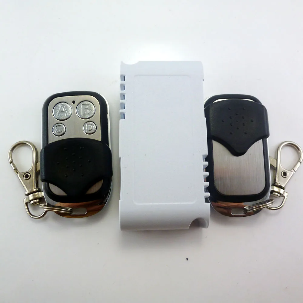 DC 5V 12V 433M RC RF 4CH Wireless Decoder Relay Board+2 Pcs EV1527 Remote Control For Arduino MEGA2560 raspberry pi breadboard