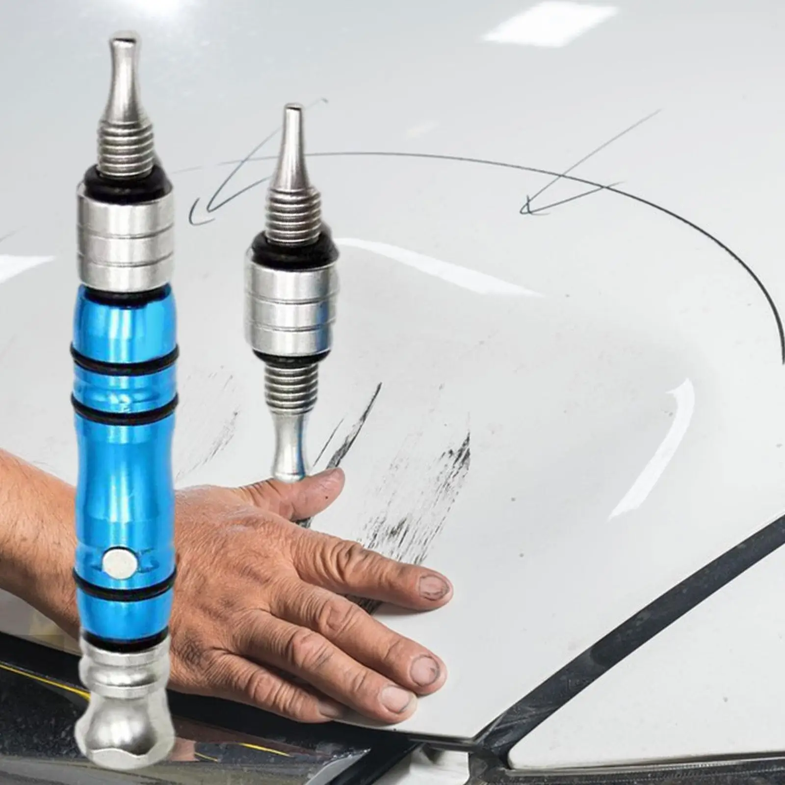 Инструмент для ремонта вмятин автомобиля противоскользящий бесследный удаления