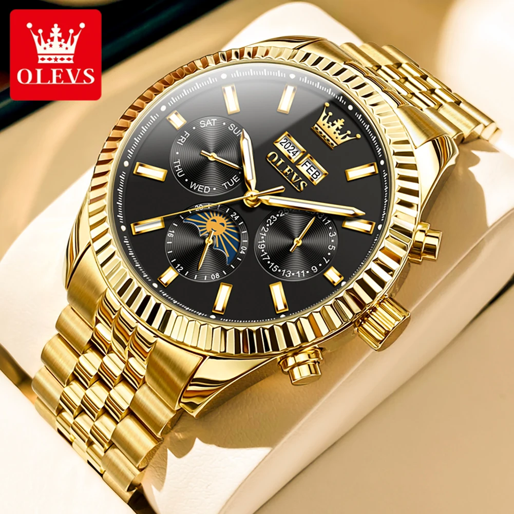 

Мужские Водонепроницаемые механические часы с ремешком из нержавеющей стали