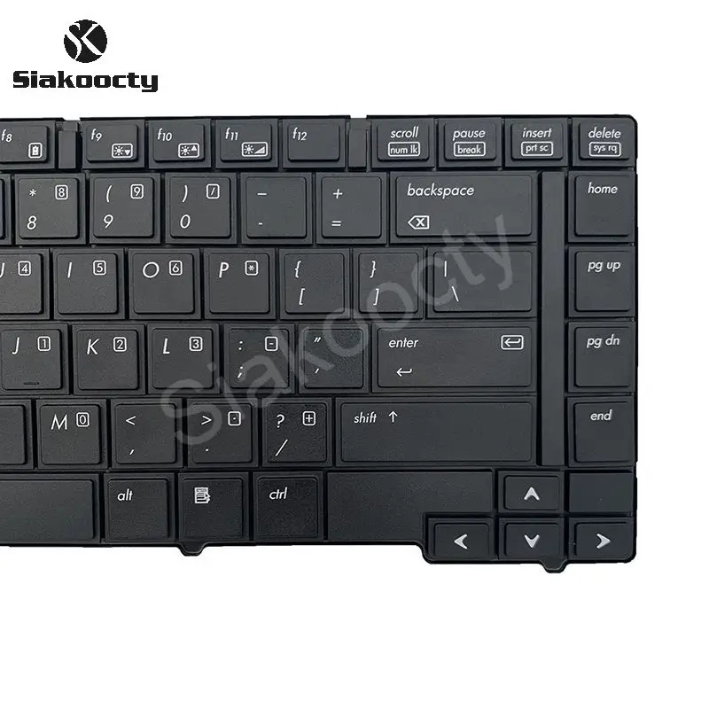 Новая клавиатура для HP Compaq EliteBook 8440 8440W 8440P/6440B 6450B 6445B 6455B 594052-001 Черная США - купить