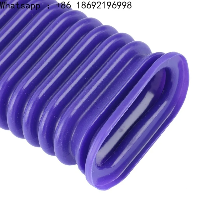 Фото A01R! Совместимые аксессуары для пылесосов Dyson V6 V7 V8 V10 V11: сменная насадка с мягким велюровым роликом и синим шлангом №1