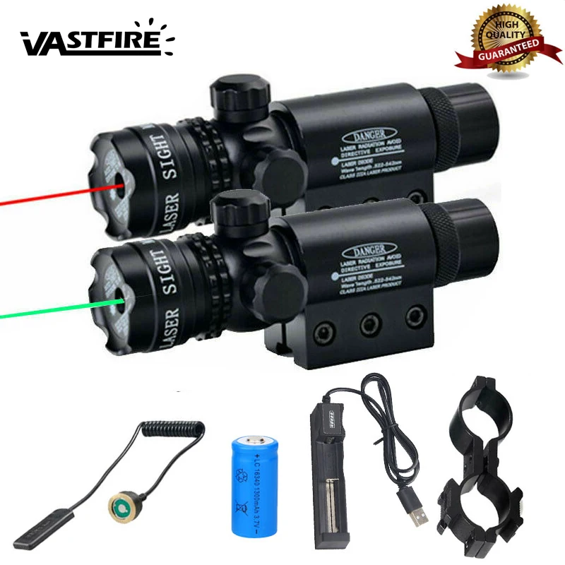 Зеленая/красная лазерная точка Регулировка вверх вниз влево вправо с 25 4/21 мм