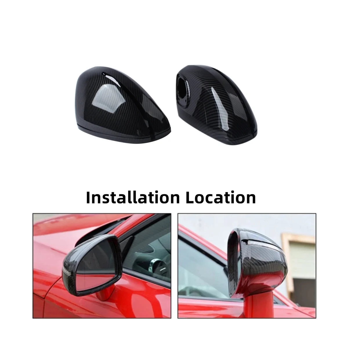 Накладка на боковое зеркало заднего вида для Audi TT TTS TTRS MK2 8J R8 42 2007-2014