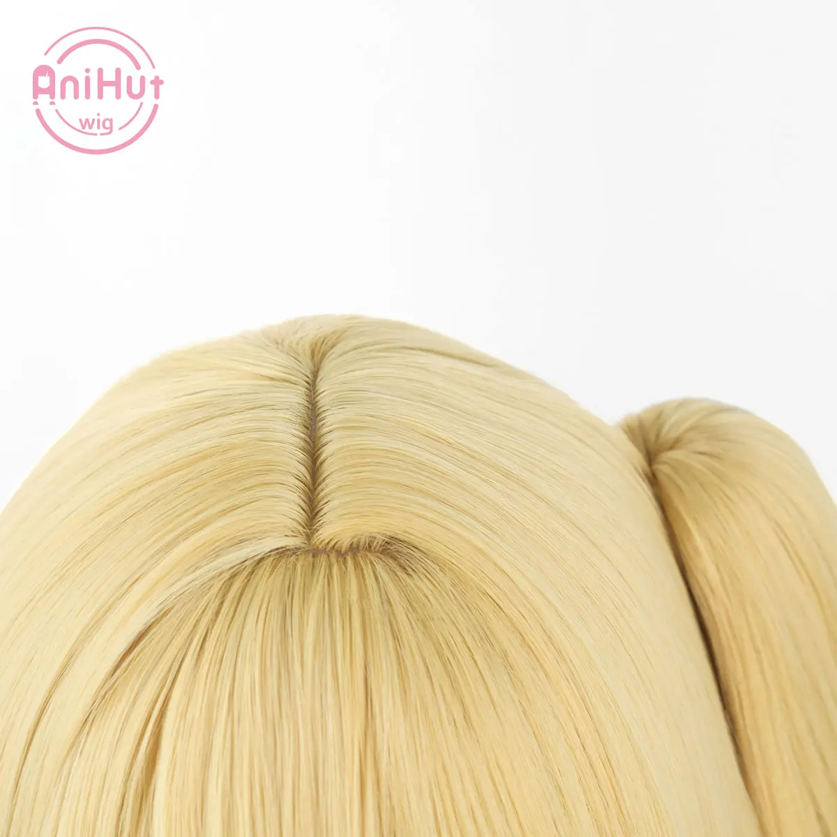 Фото 【AniHut】Tanga Ibuki Golden Косплей Парик Синий Архив Прямые термостойкие синтетические волосы Танга Ибуки №3